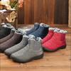 Women's Snow Boots, Winter Cotton Shoes, Cold Resistant and Warm Cotton Boots with Thick Fleece, Versatile Women's Shoes