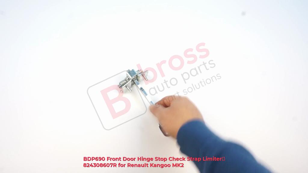 BDP690 Ogranicznik Paska Zaczepu Zawiasu Drzwi Przednich dla Renault Kangoo Be Bop Express Grand Kangoo Rapid MK2 2007-2021 824308607R
