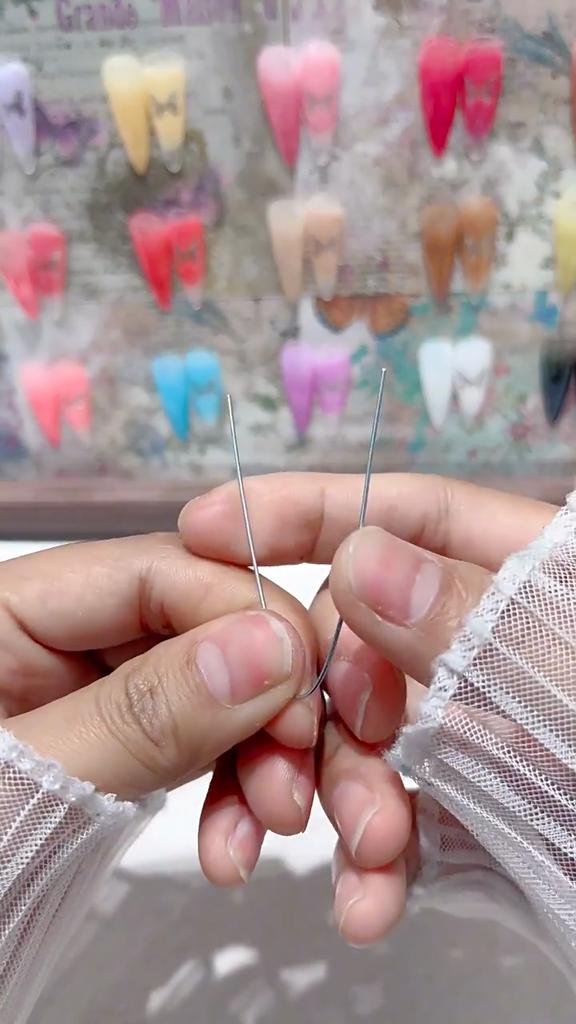 Magical Magnet Board Stripe Heart Shape Nail Art Tool UV gel lak na kočičí oči