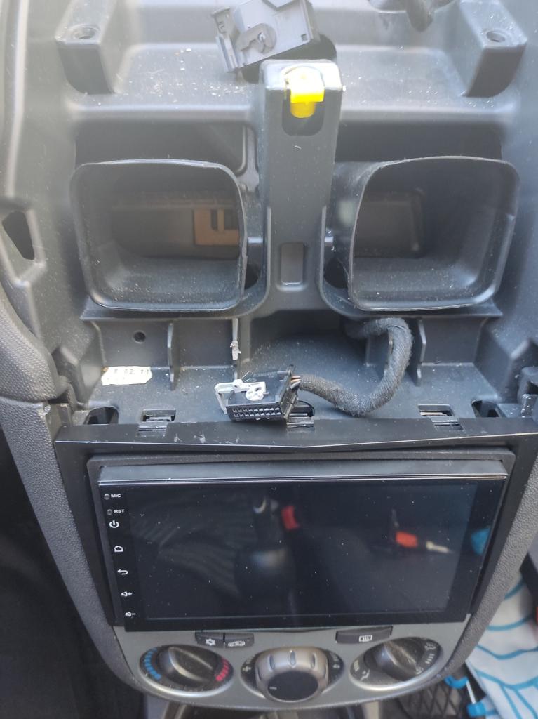 Telaio Di Montaggio Per Autoradio – Compatibile Con Opel Astra H, Antara, Corsa D, Zafira B (2004-2012) – ABS Nero, Kit Completo