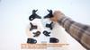 EHL554+EHL555 Headlight Holder Mount Repair Bracket Tab Set Left Right Side for Renault Symbol MK3 Facelift 2017-On 260609154R 260102037R