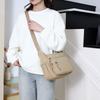 Women's Multi-layer Shoulder Bag Nylon Water-repellent Large Capacity Crossbody Bag Mother Bag