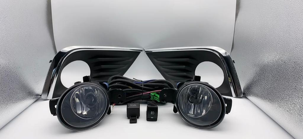 Fog Lights for Nissan Altima Teana 2016 2017 2018 Fog Light for Headlight Fog Lamp Cover Grille Bezel Harness Switch Kit