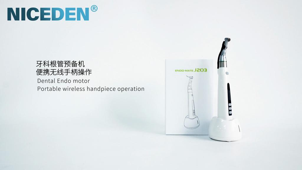 Niceden 2025 9 Trybów Nowy Typ Bezprzewodowy Dentystyczny Silnik Endo 16: 1 Endodontyczny do Endodoncji Kanału Korzeniowego Dentystyczny Mikrosilnik Endodontyczny Dobry