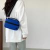 Men's Sports Crossbody Bag Multi-Pocket Small Square Bag Women Solid Color Shoulder Bag