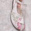 Old Beijing Cloth Shoes, Ancient Style Embroidery, Shallow Mouth, Breathable, Versatile Casual Shoes, Ethnic Style Embroidered Shoes