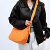 Solid Color Lightweight Shoulder Bag Women's Crossbody Bag Student Class Bag