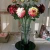 Artificial Flower High Quality Dahlia Flower Artificial Real Touch Dahlias For Wedding Home Decoration