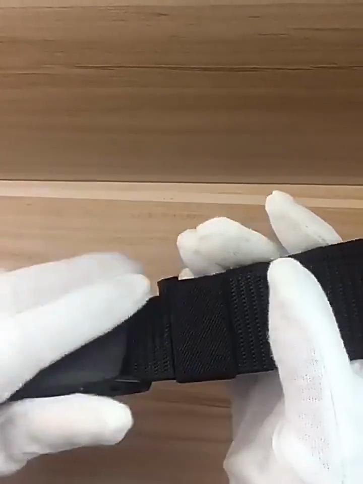 Military Fan Accessories Canvas Tactical Pants Belt Outdoor Unisex Casual Belt Nylon Woven