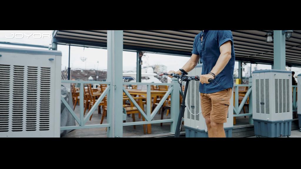 JOYOR S8 Electric Scooters 10'' Off-road Tire 48V/26AH Battery 600W Motor 45KM/H Max Speed 90KM Range