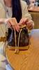 Aokang Women's Crossbody Bag, Large Capacity, Bucket Bag, Handbag, Shoulder Bag, Coffee Color