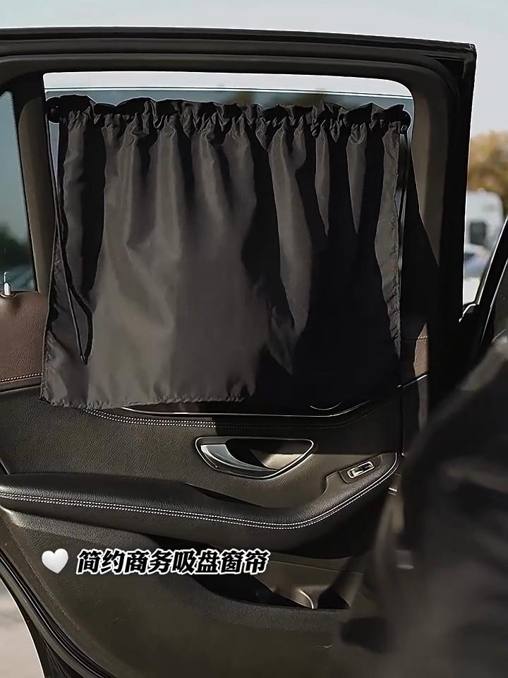Summer Suction Cup Curtain In The Car Window Sunshade Cover Universal Side Window Sunshade UV Rays Protection Curtains Blocks