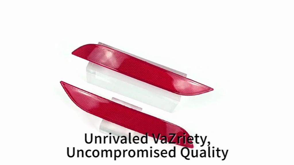 For BMW E84 X1 2013 2014 2015 Car Rear Bumper Brake Light Reflector Lamp 63147314883 63147314884 Red Lens Warning Strip