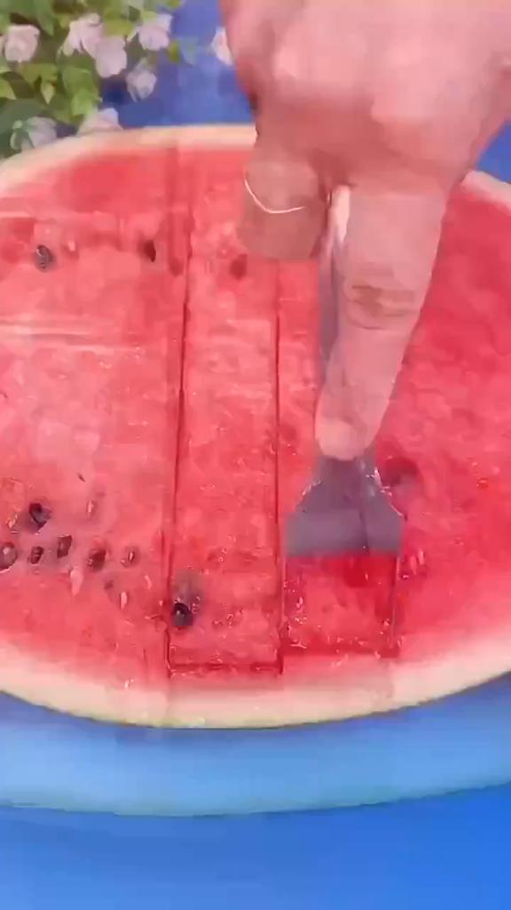 1-5PCS 2-in-1 Stainless Steel Fruit Cutter Watermelon Fork Slicer Portable Kitchen Tool for Home Party Camping