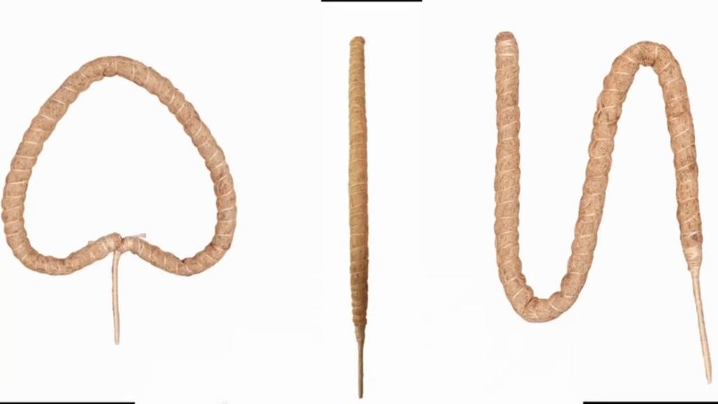 60-120cm Plant Climbing Coir Totem Pole Safe Gardening Coconut Stick For Climbing Plants Vines And Creepers Plant Support