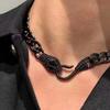 Creative Snake Choker Vintage Chain Snake Necklace Fashion Women Party Personality Jewelry Punk Gifts
