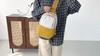 Contrast Color Multi-function Bag Chest Bag Women's Crossbody Bag Travel Backpack