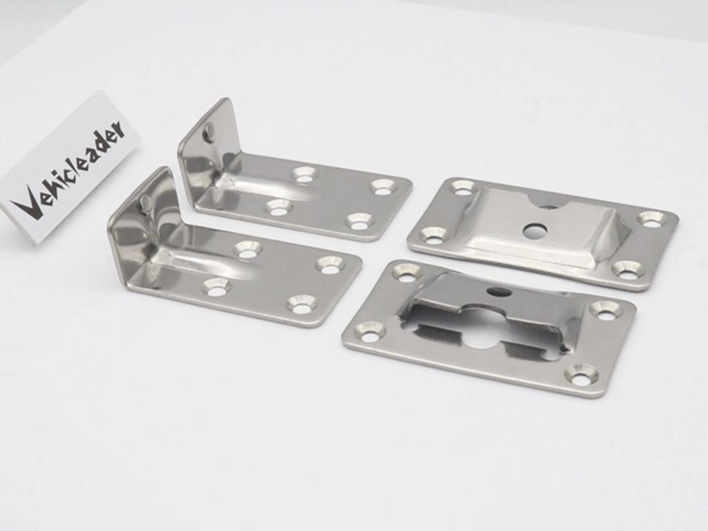 Abnehmbares Tischhalterungsset aus Edelstahl 304 in Marinequalität für Hausboot, Marinezubehör, Beschläge