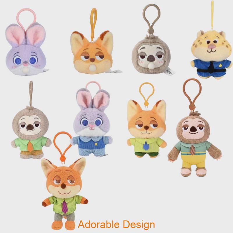 Cute And Cuddly Disney Zootopia Plush Toys Featuring Judy Hopps And Nick Wilde
