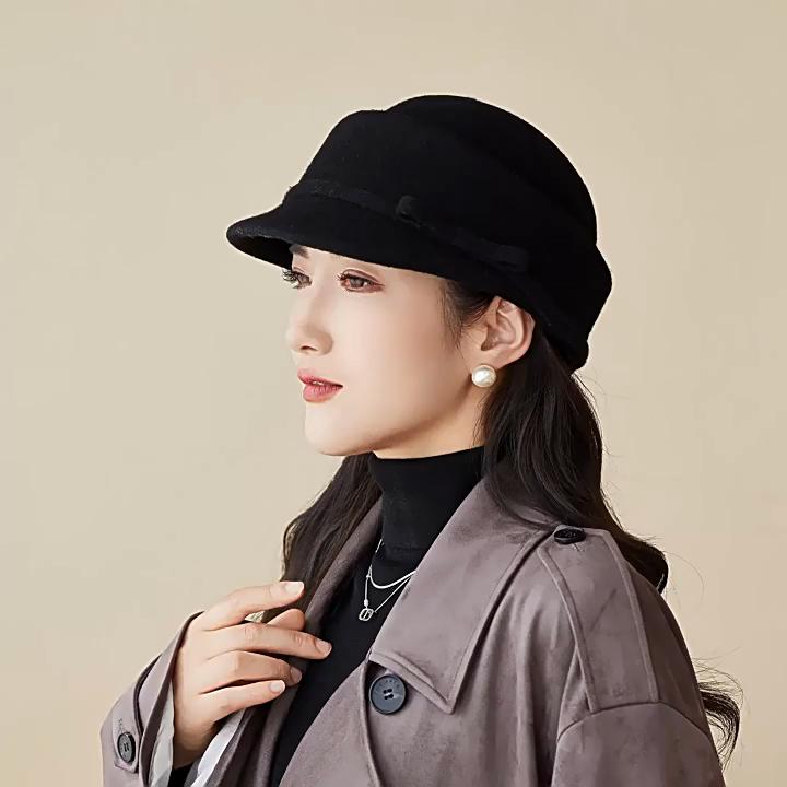 Traditional Wool Horse Riding Hat For Ladies With Warmth And Uk Style