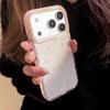 Solid Color Polka Dot IPhone17 Apple 16promax Mobile Phone Case Suitable for 14 Simple Japanese and Korean Style 13 Transparent 15 Soft Ke