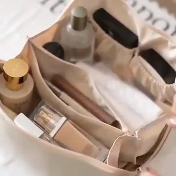 Borsa per cosmetici da viaggio di grande capacità Borsa per cosmetici da viaggio multifunzione Organizzatore di articoli da toeletta per donna Strumento per custodia per trucco femminile