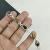 Dainty Tiger Eye Gemstone Handmade 925 Sterling Silver Bracelet, Tiger Eye Bracelet For Wife , Unisex Bracelet Mother's Day Gift