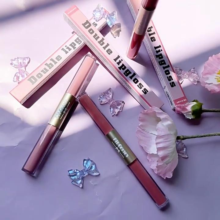 Glitter Lipstick Waterproof Liquid Lip Glaze Oil Shimmer Lipstick Makeup Jelly Lip Gloss Shiny Lip Gloss Lipstick  Matte Lip Glaze