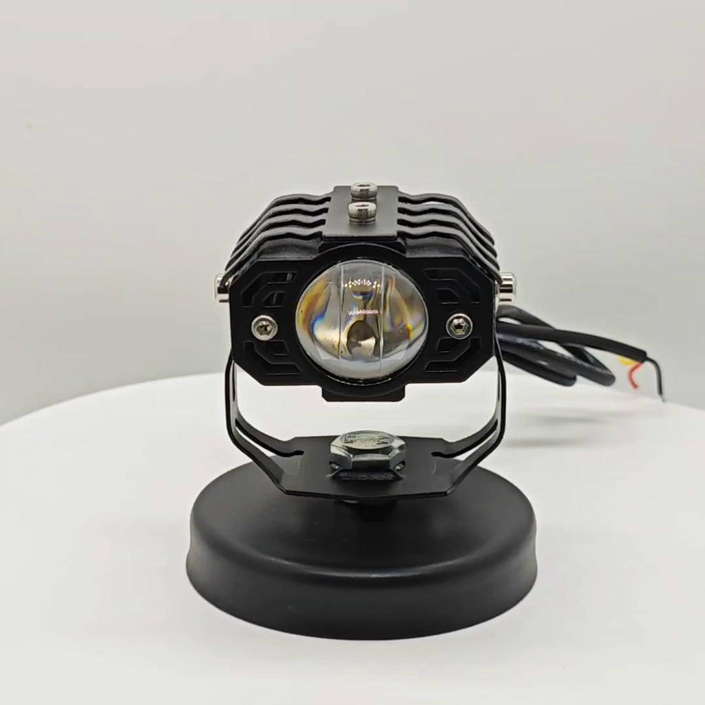 60W Motorcycle Spotlights Projector Lens 12V-60V Barra Led Lamp Super Bright Led Moto Explorers 4x4 Accessories