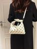 Yogodlns Women's Versatile Bag Retro Leather Shoulder Bag Bow Tie Crossbody Bag Polka Dot Small Hobo Handbag For Everyday Use