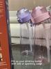 1pc Air Water Bottle With 7pc Random Flavor Pods Portable Transparent With Straw Leak Proof Suitable for Outdoor Sports
