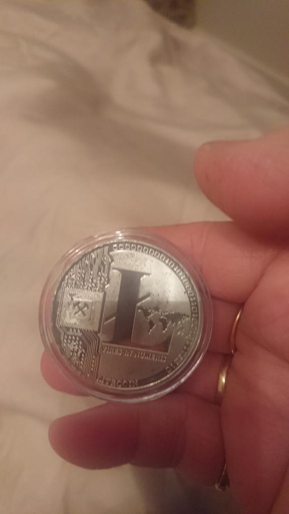 Silver Plated 25 Litecoin Coins Vires In Numeris Commemorative Coin Collection Oli Buy At A Low Prices On Joom E Commerce Platform