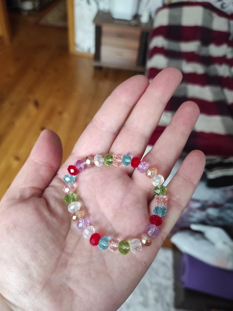 ZAGARO Braccialetti con perline colorate, braccialetti colorati da donna,Bracciale con perline di pietre preziose Bracciale con pietre multicolori Baccello di loto | Squisito braccialetto colorato con