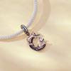 WOSTU 925 Sterling Silver Playful Cat Charms Pendant Fit Original Bracelet DIY Jewelry