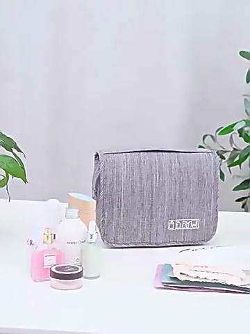 Wash Bag Multifunctional Large-capacity Waterproof Cosmetic Bag Business Trip Portable Dry and Wet Separation Bathroom Hook Storage Bag