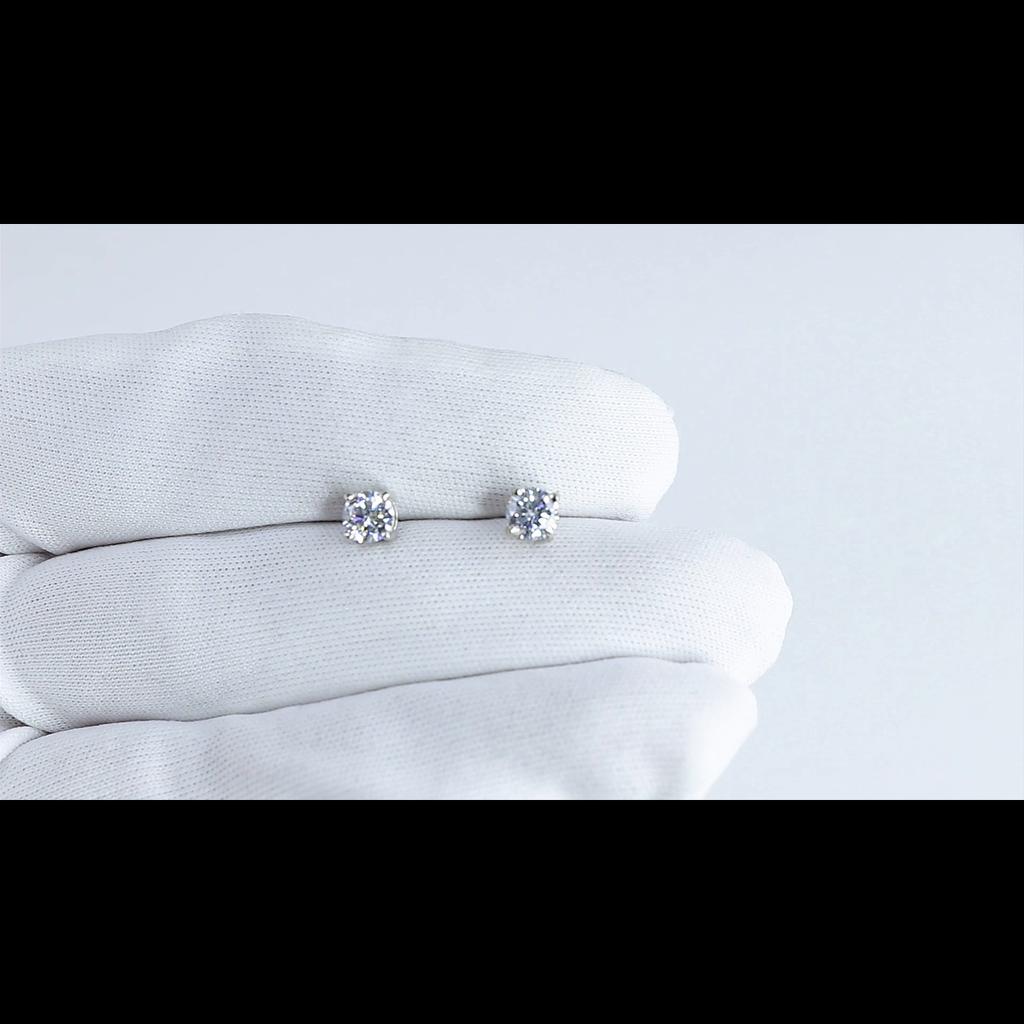 Acquista Orecchino a goccia con diamante di origine in argento sterling 925 al 100% per le donne Pietra preziosa naturale dei gioielli in argento 925 con diamante in Italia a partire da 16