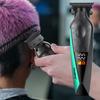 Solimpia Barber Haarschneider Professionelle Haarschneidemaschine Wiederaufladbarer Elektrischer Bartschneider Rasierer Nass und Trocken Haarschnitt