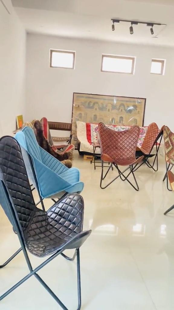 leather Butterfly Chair, Leather BKF, living room luxury chair, Relaxing Chair, ascent chair, retirement gift idea, groomsmen gift idea