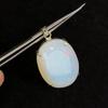Opal Pendant 155 ct Oval Cut Multicolor 925 Sterling Silver Gemstone October Birthday Birthstone
