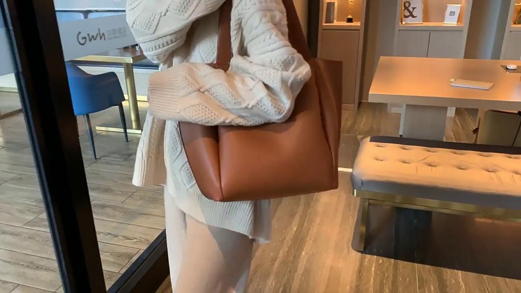 Women's Bag Large Capacity Shoulder Bags High Quality PU Leather Handbags and Purse Female Retro Tote Bags sac a main femme