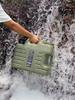 Contenedor de Agua para Exteriores de 11L Gran Capacidad Hebilla de Agua para Acampar con Grifo Bomba de Agua Eléctrica Recargable por USB Tanque de Agua Sin Fugas