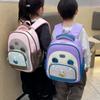 Kindergarten Schoolbag Cartoon Color-matching Lightweight Backpack Boys And Girls Children Schoolbag
