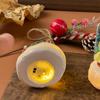 Glowing Resin Christmas Decor Mini House Lamp Ornament Light Up Festive Table Decor Holiday Gift Warm White LED Night Light Christmas Scene