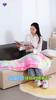 Super Soft Faux Fur Throw Blanket for Couch Dark Rainbow Sherpa Fuzzy Plush Warm Blanket for Sofa Bed Dark Rainbow, Kids Warm Throw Blanket for Bed