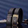 King Belt Men's Genuine Cowhide Automatic Buckle Zhuo Fan Belt Men's Daily Business Leisure Belt