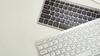 Ultra-Thin Portable Silent Dual-Mode Keyboard, Wireless Bluetooth External Office Keyboard, White