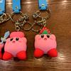 Cute Star Kirby Key Ring Backpack Accessory High-quality Pvc Material In Different Colors