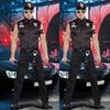 Costume Adulți Halloween America Poliție Cămașă Polițist Murdar Haine Fancy Cosplay