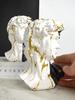 1pc Nordic David Figure Head Resin Sculpture Model Home Ornament Living Room Art Portrait Home Decoration