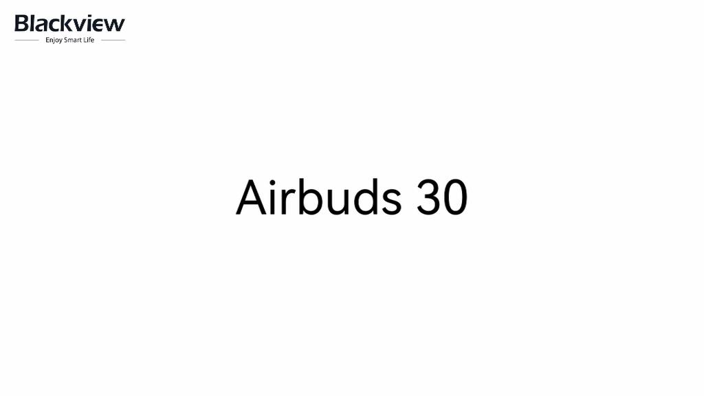 Blackview AirBuds 30 TWS Earphone Wireless Bluetooth Headphones In Ear Earphones Sport IPX4